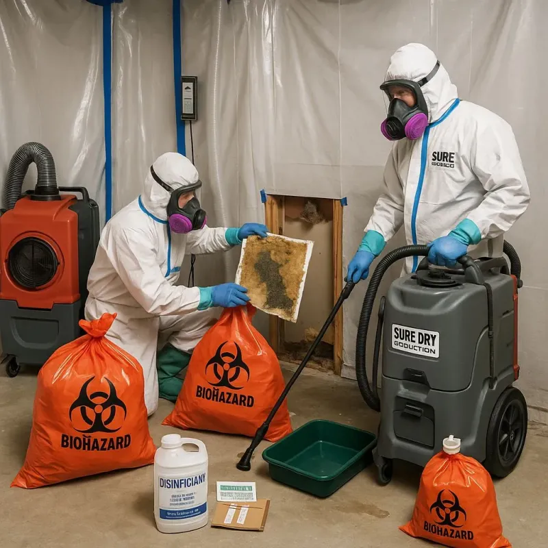 Contaminated Water Handling Protocols process in Silver Creek, NY