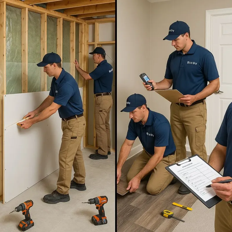 Repairs and Reconstruction process in Silver Creek, NY