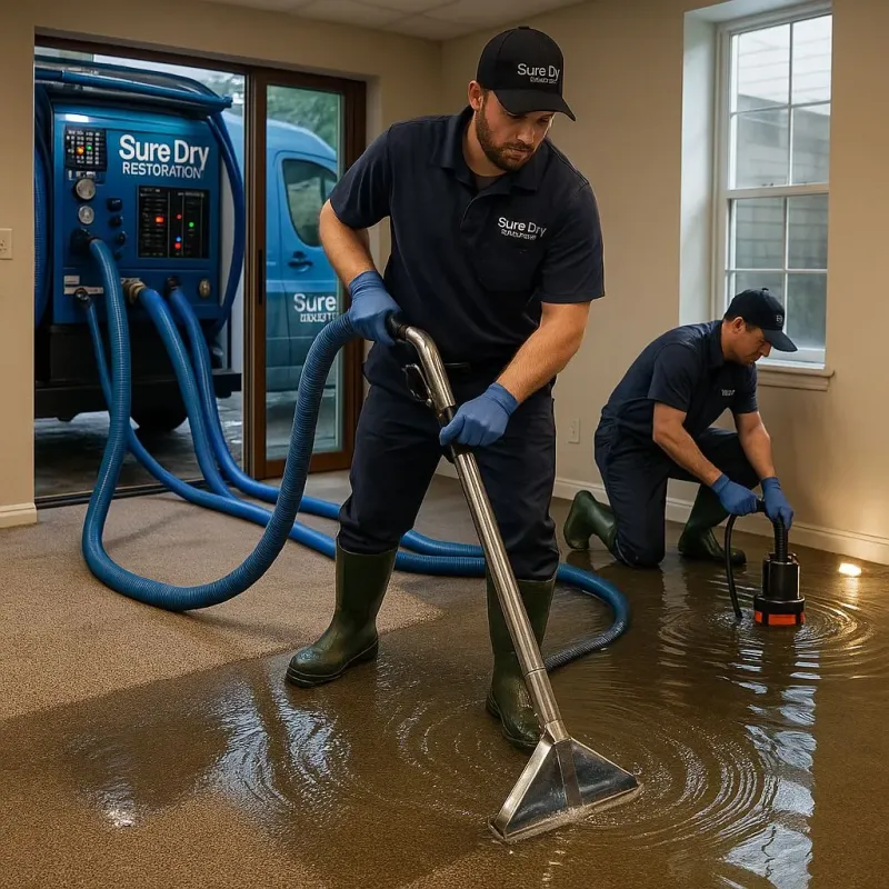 Water Extraction and Removal process in Silver Creek, NY